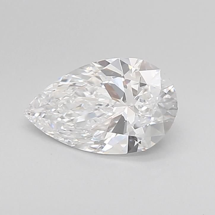 0.94ct D VVS1 Rare Carat Ideal Cut Pear Lab Grown Diamond