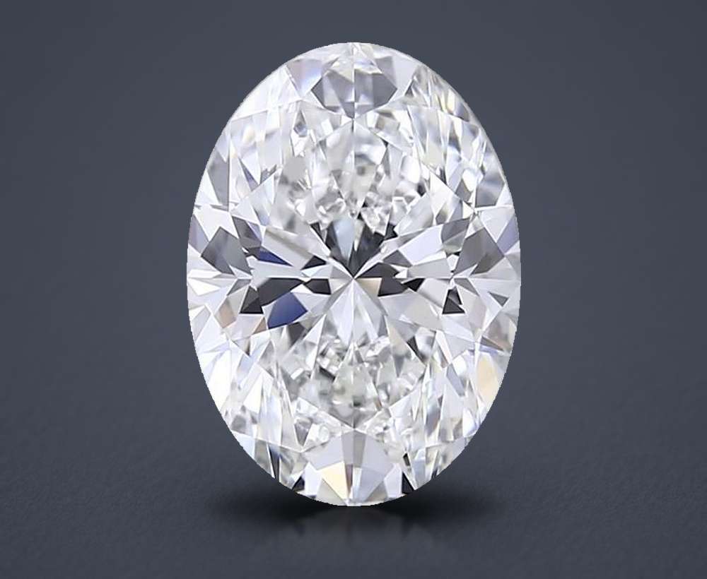 3.53 Carat Oval Lab Diamond