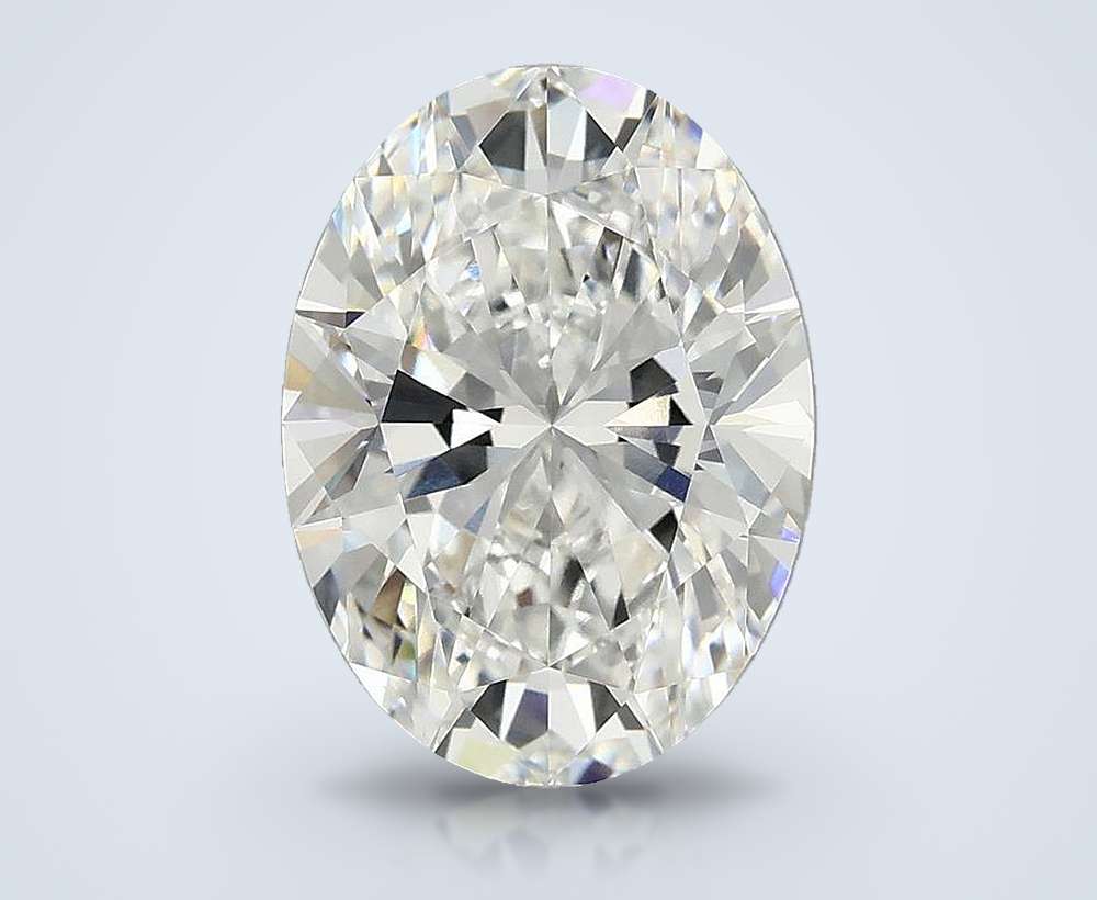 3.70 Carat Oval Lab Diamond
