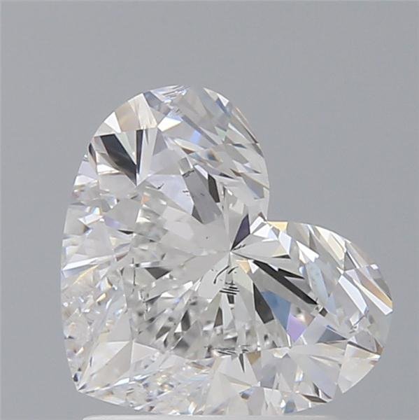 1.78ct E SI2 Rare Carat Ideal Cut Heart Lab Grown Diamond