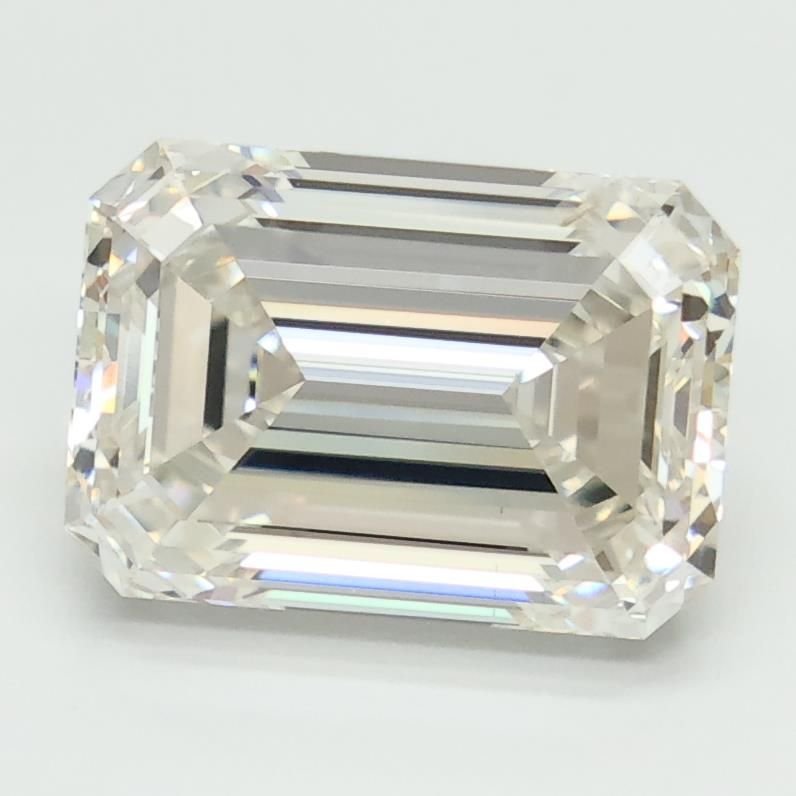 4.03ct G VS1 Rare Carat Ideal Cut Emerald Lab Grown Diamond