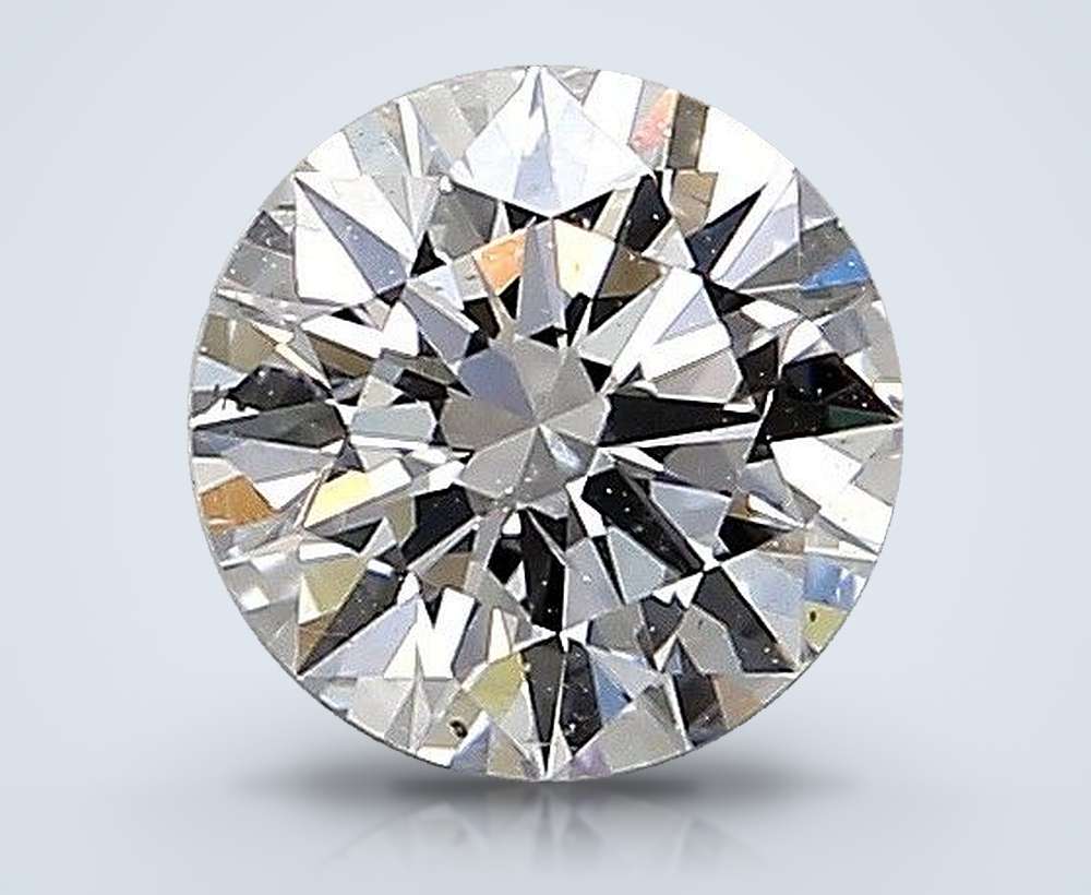 0.84 Carat Round Natural Diamond