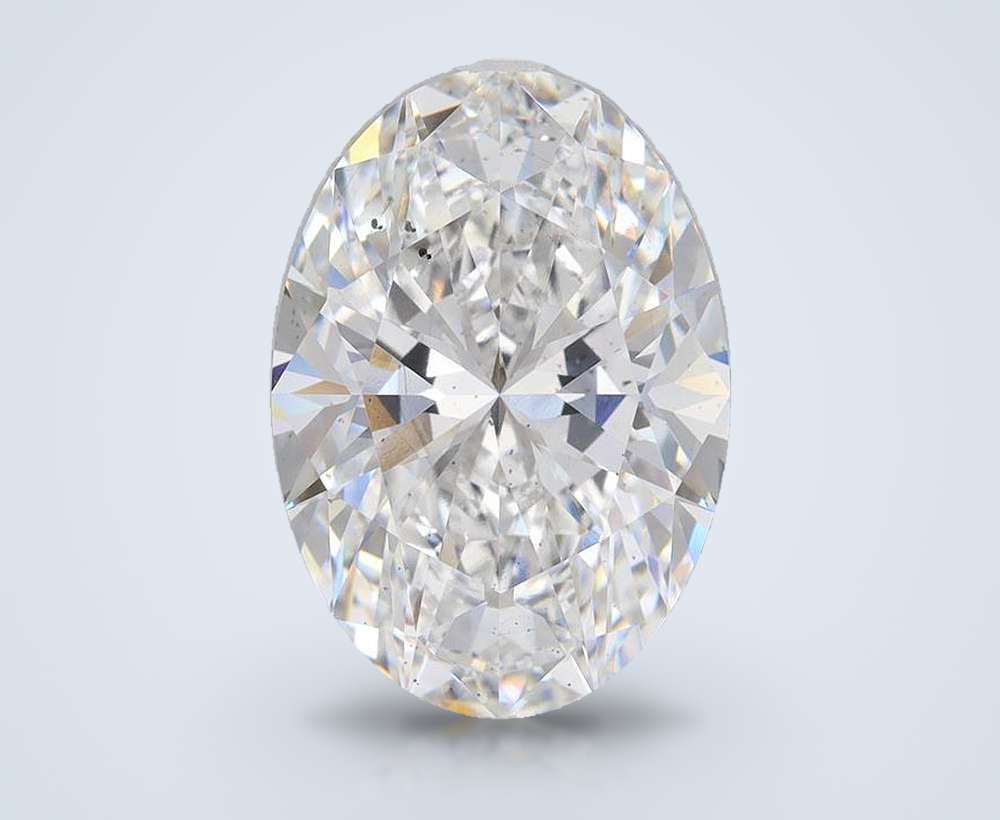 8.11 Carat Oval Lab Diamond
