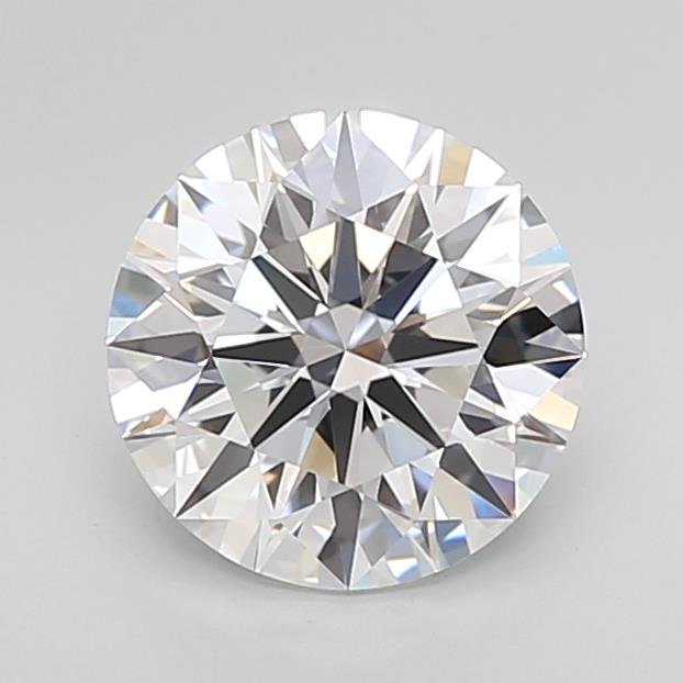 2.48ct D IF Rare Carat Ideal Cut Round Lab Grown Diamond