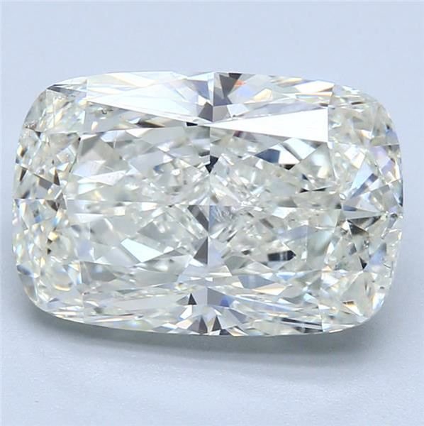 4.09ct I SI1 Very Good Cut Cushion Diamond