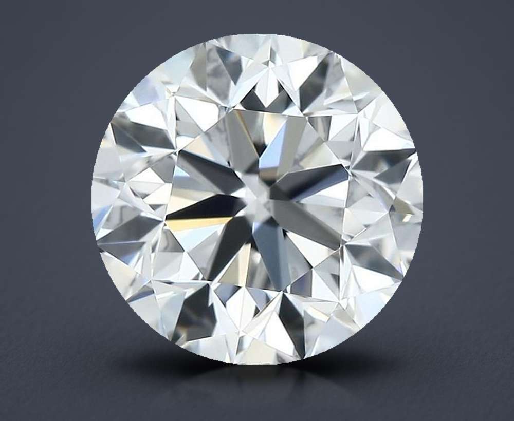 0.71 Carat Round Natural Diamond