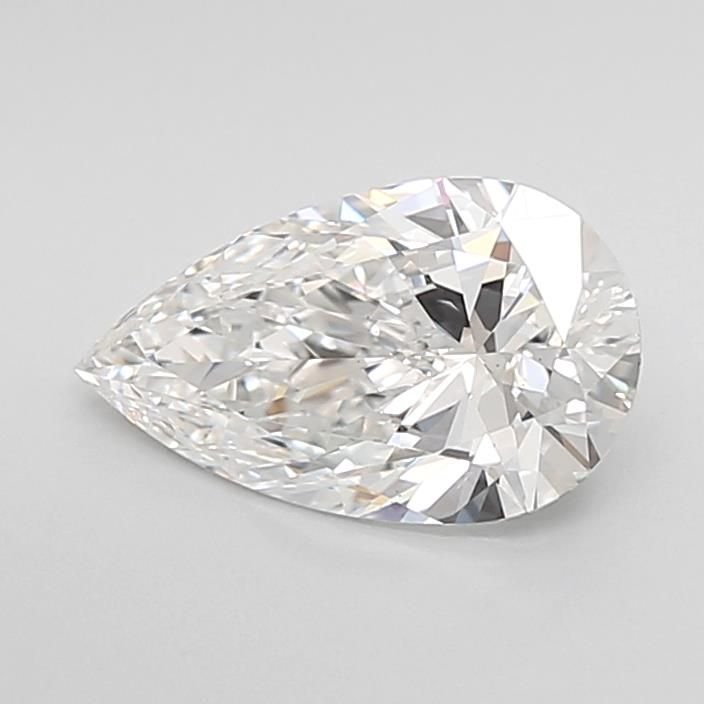 1.46ct E VS1 Rare Carat Ideal Cut Pear Lab Grown Diamond