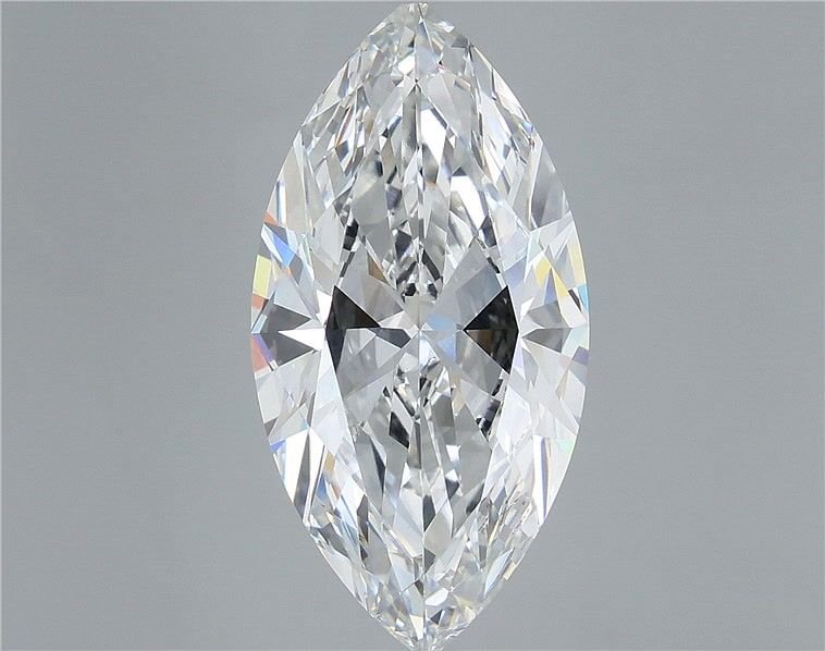 8.09ct F VVS2 Rare Carat Ideal Cut Marquise Lab Grown Diamond