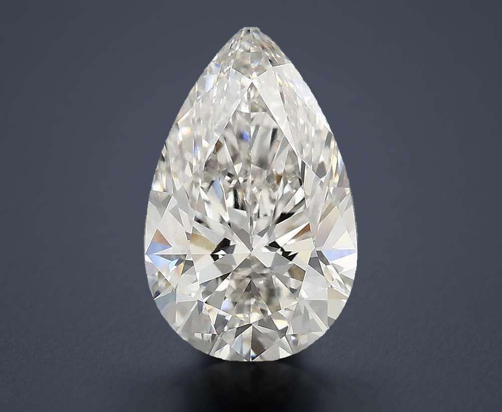 3.00 Carat Pear Lab Diamond
