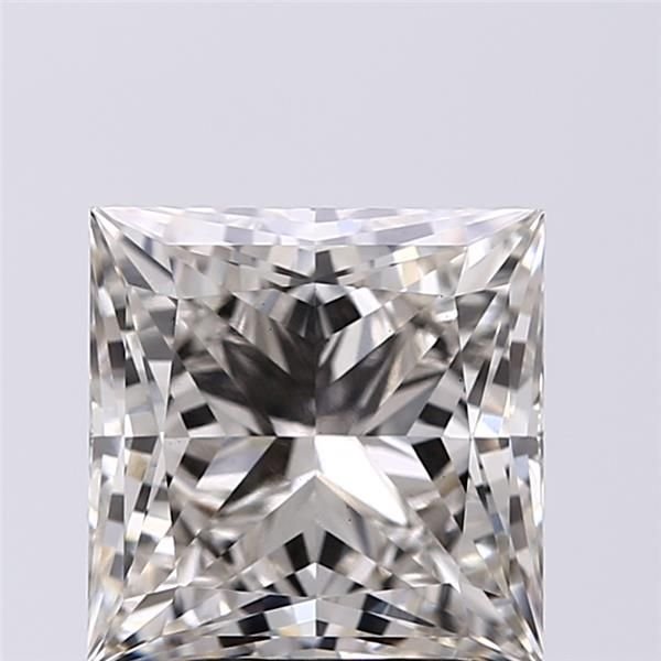 3.03ct I VS1 Rare Carat Ideal Cut Princess Lab Grown Diamond