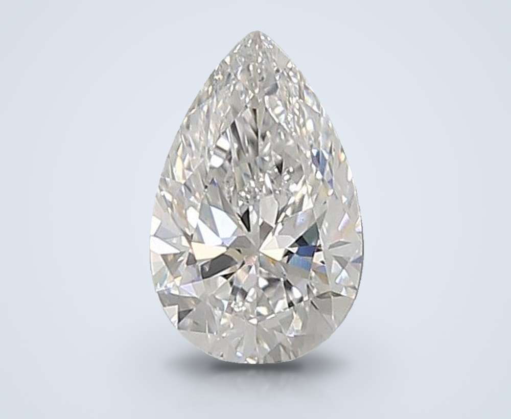 0.81 Carat Pear Lab Diamond