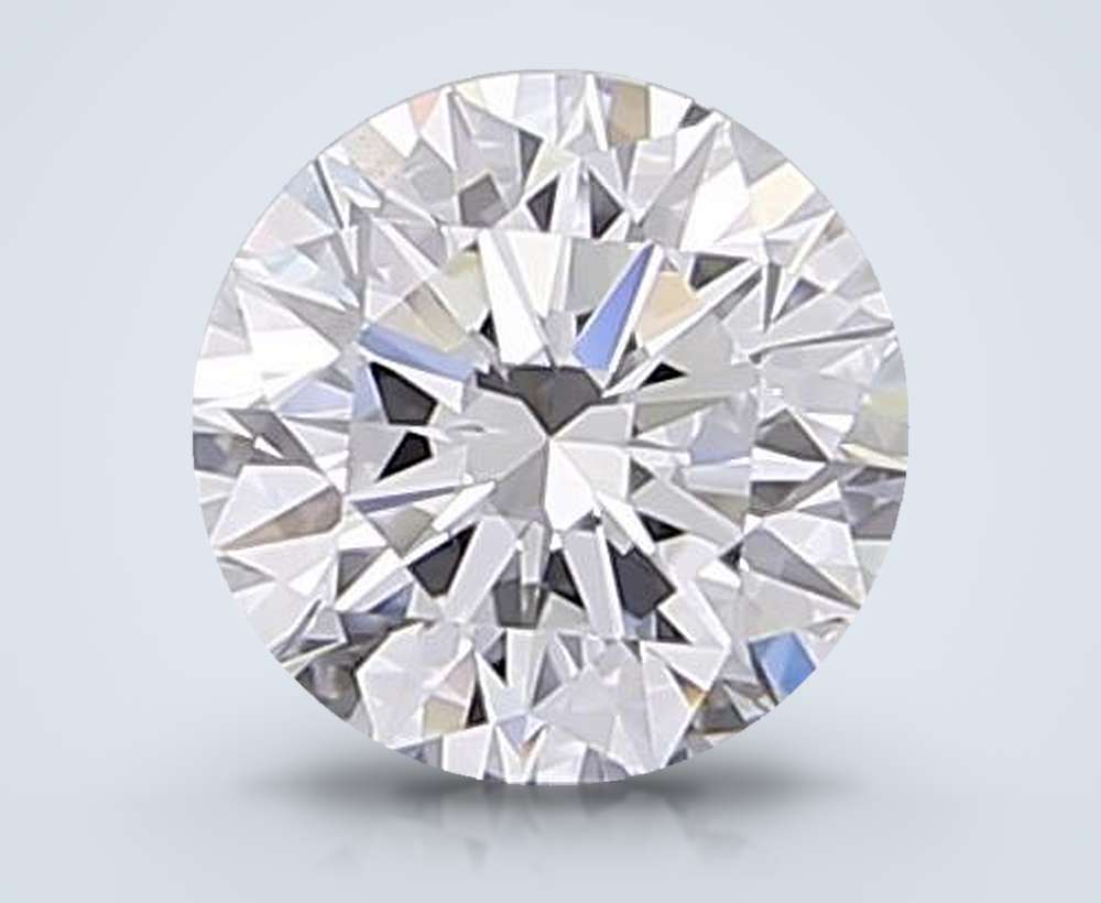 0.68 Carat Round Lab Diamond