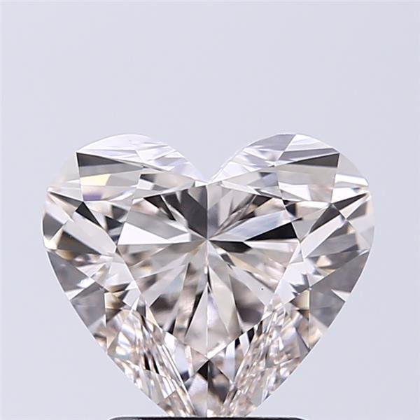 2.35ct H VS1 Rare Carat Ideal Cut Heart Lab Grown Diamond