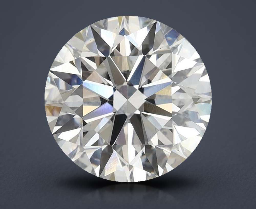 3.96 Carat Round Lab Diamond