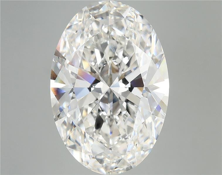 14.50ct E VS1 Rare Carat Ideal Cut Oval Lab Grown Diamond
