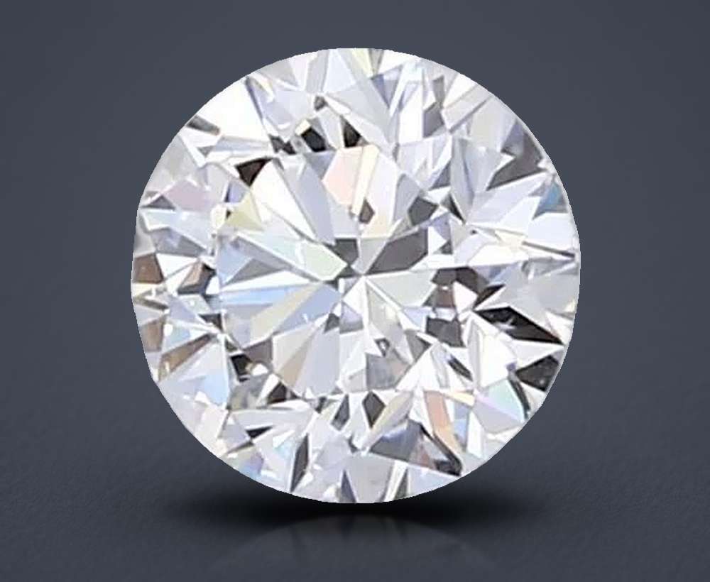 0.76 Carat Round Natural Diamond