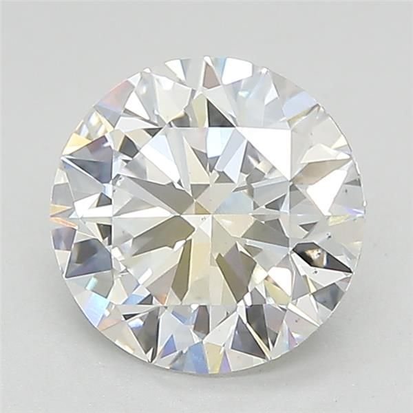 2.01ct D VS2 Excellent Cut Round Lab Grown Diamond