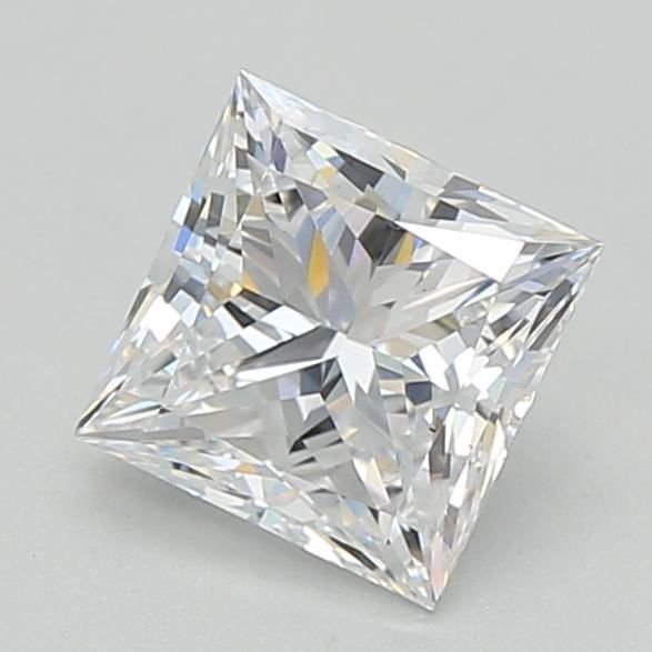 1.51ct D VS1 Rare Carat Ideal Cut Princess Lab Grown Diamond