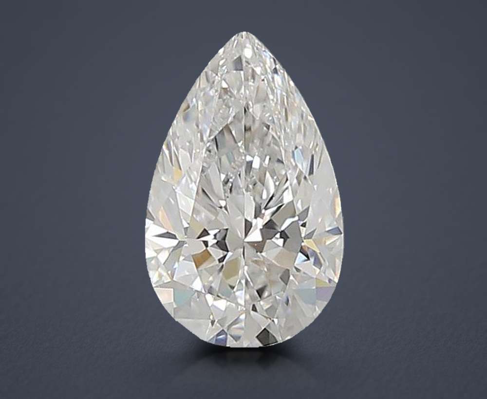 1.27 Carat Pear Lab Diamond