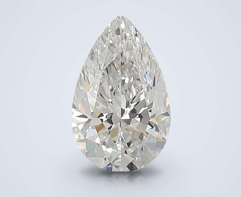 1.27 Carat Pear Lab Diamond