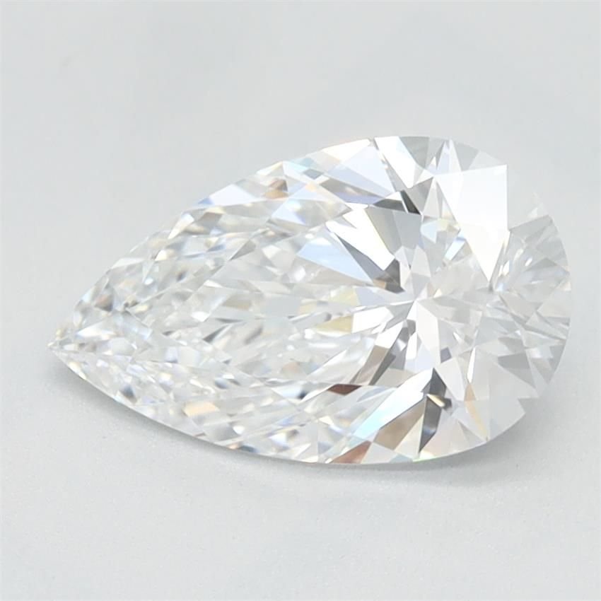 1.13ct E VVS1 Rare Carat Ideal Cut Pear Lab Grown Diamond