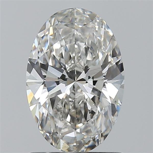 1.05ct H VS2 Rare Carat Ideal Cut Oval Lab Grown Diamond