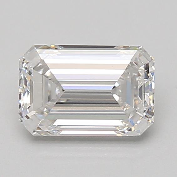 1.27ct D VS1 Rare Carat Ideal Cut Emerald Lab Grown Diamond