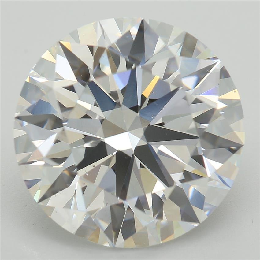 6.13ct E VS2 Rare Carat Ideal Cut Round Lab Grown Diamond