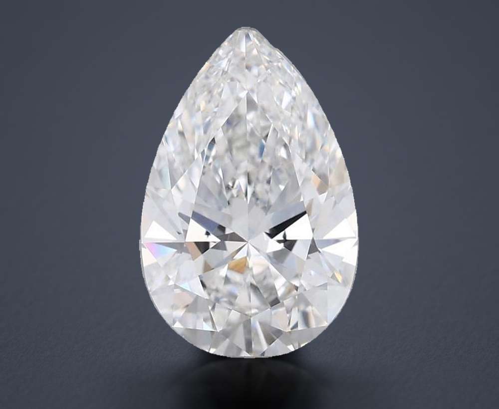 1.64 Carat Pear Lab Diamond