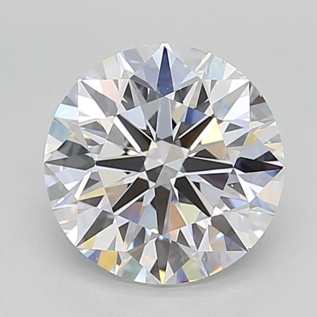 2.58ct E IF Rare Carat Ideal Cut Round Lab Grown Diamond