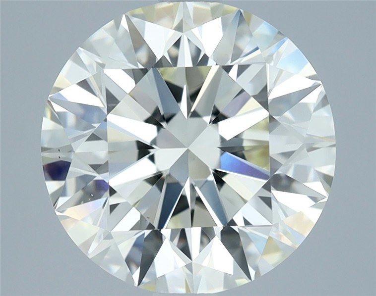3.70ct J VS1 Rare Carat Ideal Cut Round Diamond