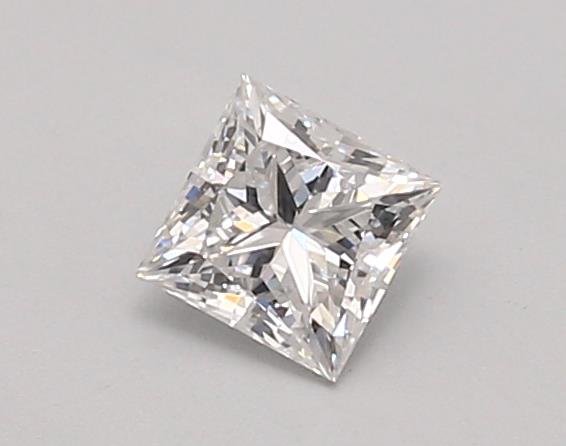 0.56ct D VVS2 Rare Carat Ideal Cut Princess Lab Grown Diamond