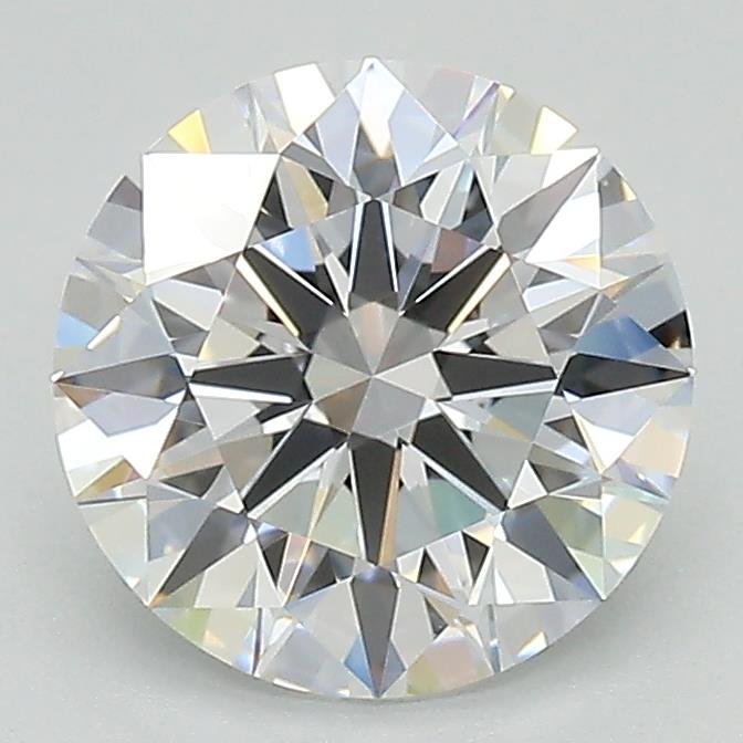 2.01ct D VS1 Rare Carat Ideal Cut Round Lab Grown Diamond