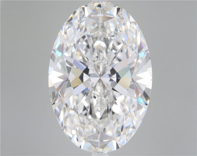 17.00ct F VS2 Rare Carat Ideal Cut Oval Lab Grown Diamond