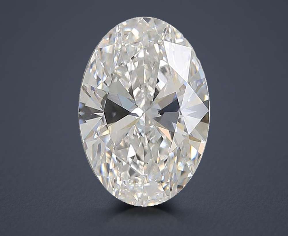 3.08 Carat Oval Lab Diamond