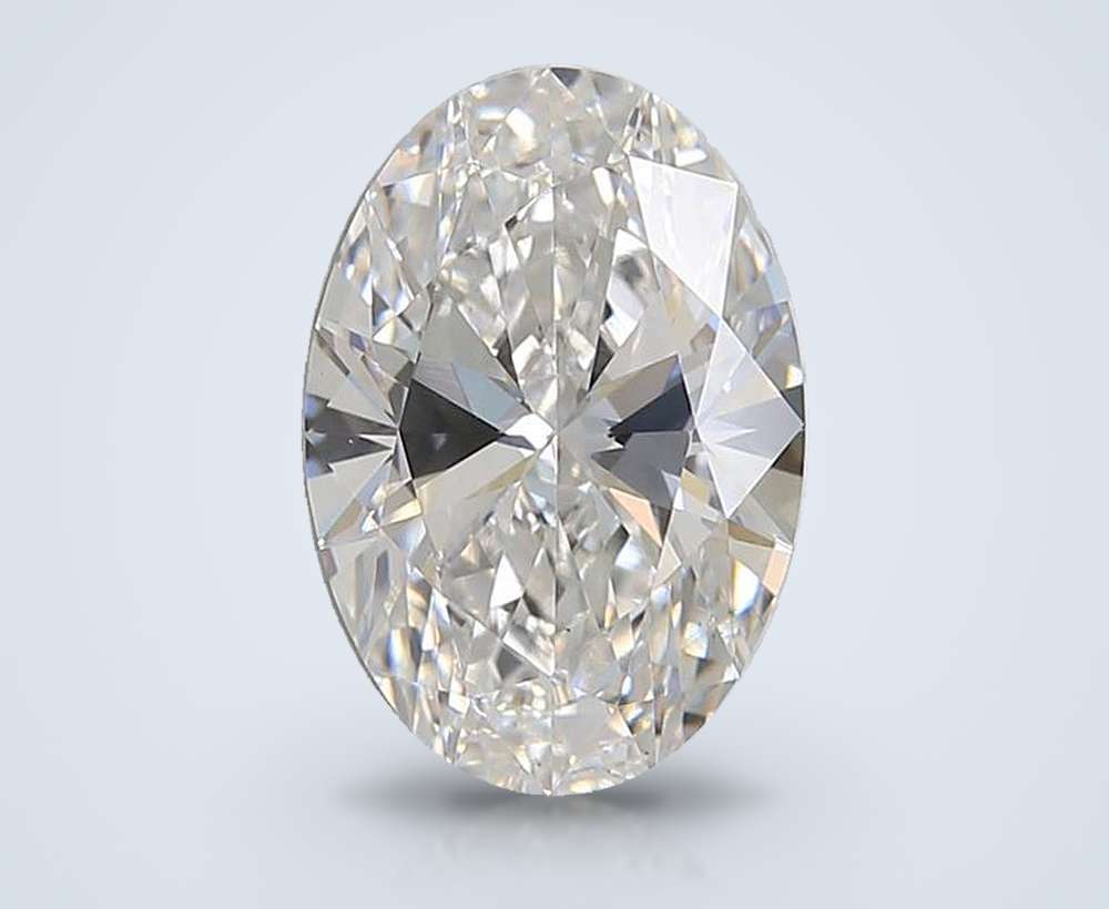 3.08 Carat Oval Lab Diamond