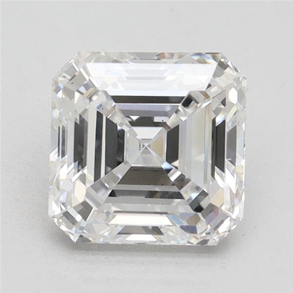 2.02ct E VS2 Rare Carat Ideal Cut Asscher Lab Grown Diamond