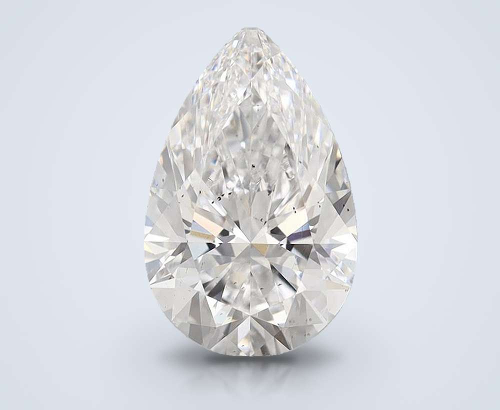2.57 Carat Pear Lab Diamond