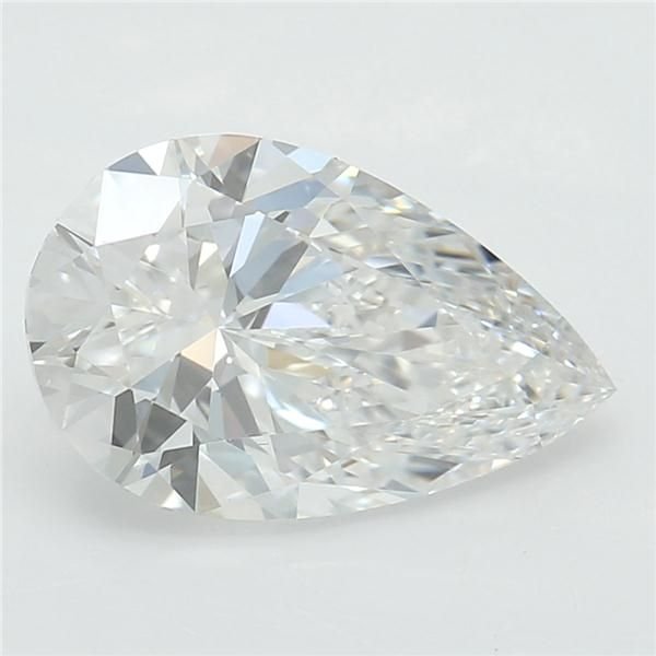 1.12ct E VS1 Rare Carat Ideal Cut Pear Lab Grown Diamond