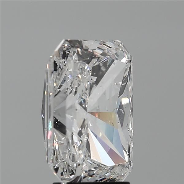 5.01ct D SI2 Rare Carat Ideal Cut Radiant Diamond