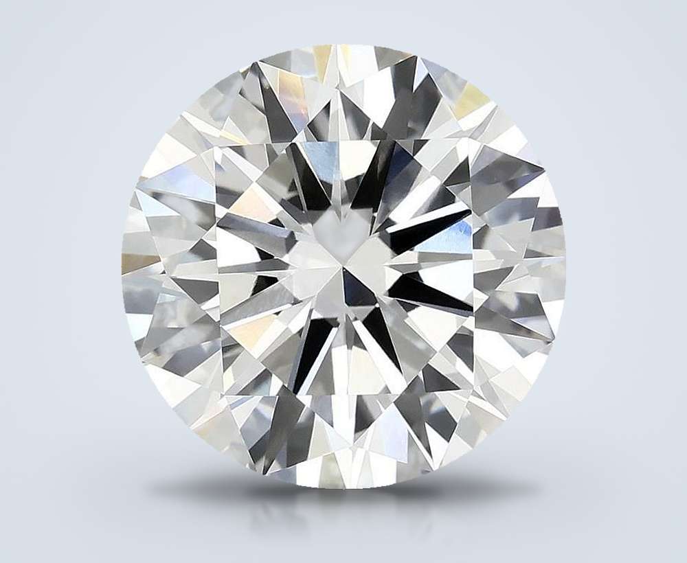 5.79 Carat Round Lab Diamond