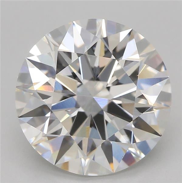 2.54ct F VS1 Rare Carat Ideal Cut Round Lab Grown Diamond