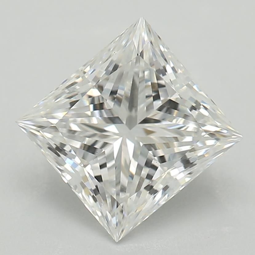 1.04ct D VS1 Rare Carat Ideal Cut Princess Lab Grown Diamond