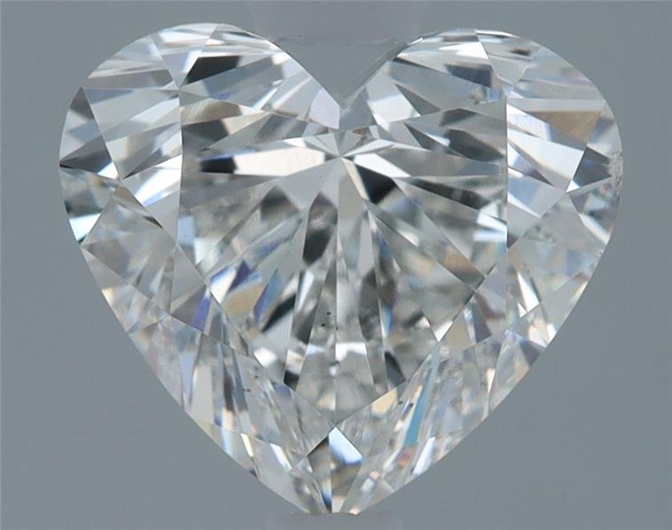 1.69ct F VS2 Rare Carat Ideal Cut Heart Lab Grown Diamond