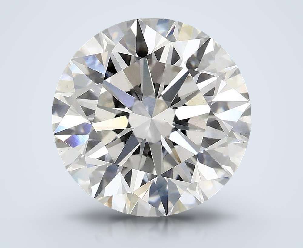 4.93 Carat Round Lab Diamond
