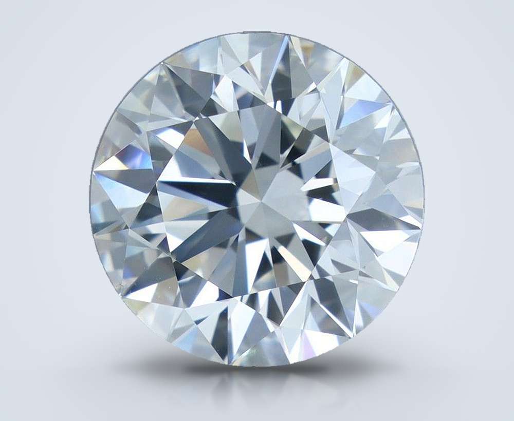 4.08 Carat Round Natural Diamond