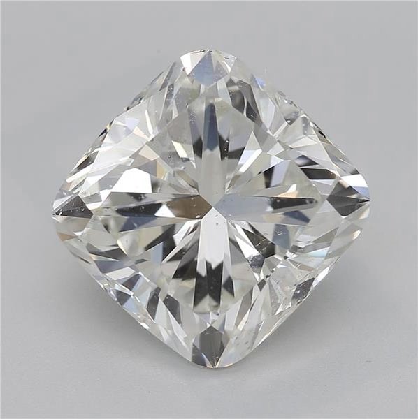 4.07ct I SI2 Very Good Cut Cushion Diamond