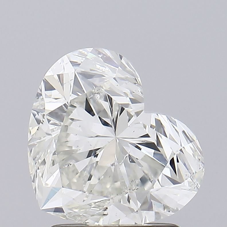 2.03ct H SI2 Rare Carat Ideal Cut Heart Diamond