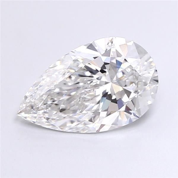 2.20ct E VS2 Rare Carat Ideal Cut Pear Lab Grown Diamond