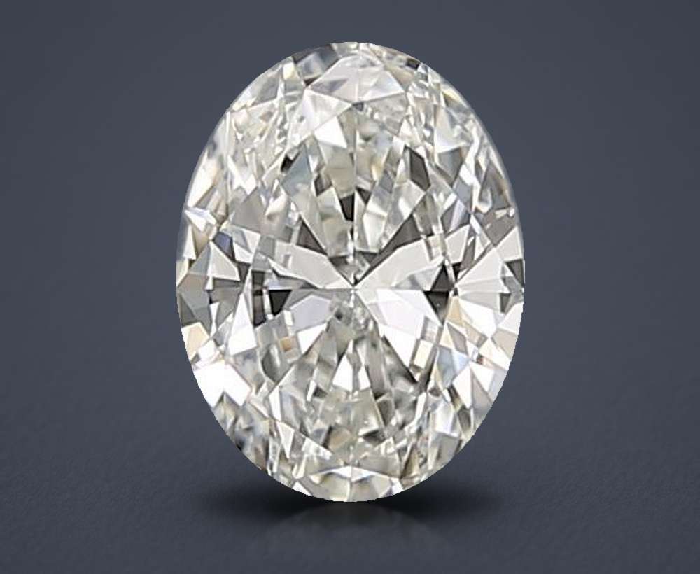 0.50 Carat Oval Natural Diamond